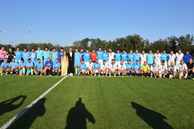 Nogometna tekma Vinske reprezentance Slovenije, torek, 28. avgust
