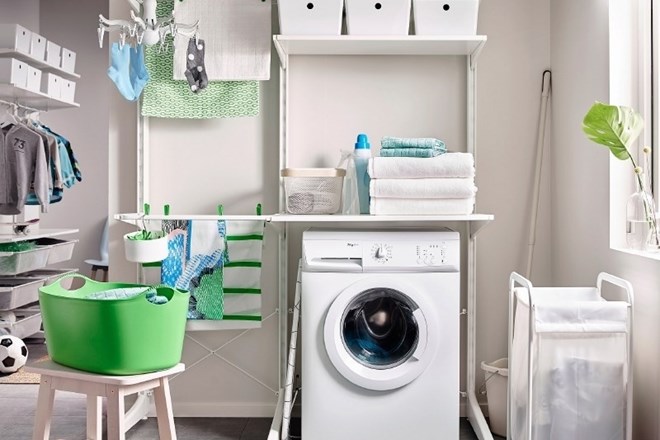 Ideje za urejanje pralnice: da bo pranje perila manj neprijetno opravilo   