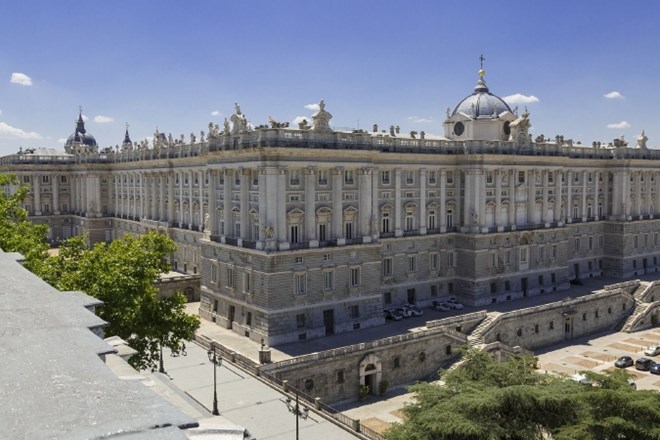 Kraljeva palača v Madridu.