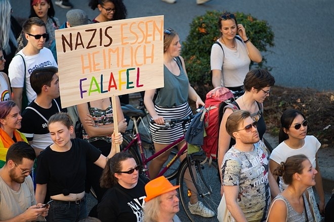 Protest v nemškem kraju Hessen