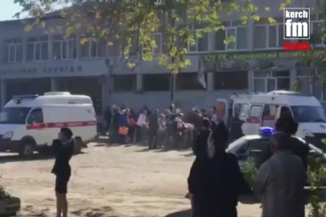 #video Na  Krimskem polotoku se ni zgodil bombni napad, temveč strelski pohod