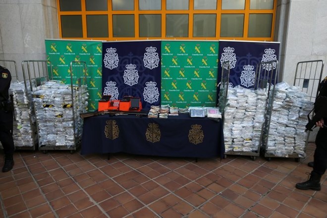 Španska policija med pošiljko banan odkrila šest ton kokaina