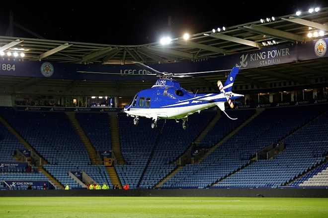 #foto #video Strmoglavil helikopter lastnika Leicester Cityja