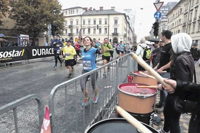 #foto 23. ljubljanski maraton: Vreme ni preprečilo rekordnega dosežka