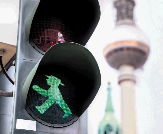 Na posebneža med semaforji so morali Berlinčani počakati do leta 1961.
