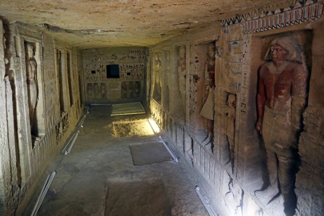 #foto V Egiptu odkrili 4400 let staro grobnico