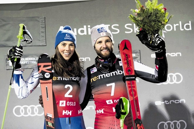 Petra Vlhova in Marco Schwarz, zmagovalca prve letošnje preizkušnje v alpskem smučanju v Oslu, sta poudarila, da imajo...