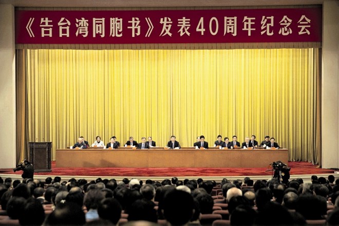Štiri desetletja po sporočilu Tajvanu s pozivom  k združitvi Xi Jinping ni izključil sile za dosego  »neizbežnega cilja«.
