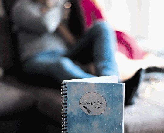 BucketList: dnevnik, ki spodbuja k uresničevanju življenjskih sanj