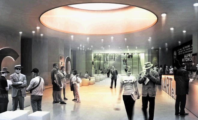 Da bi lahko za kinodvorane izkoristili prostore v podhodu Ajdovščina, si je  zamislila skupina arhitektov iz birojev Scapelab...