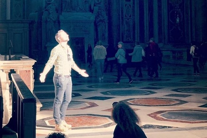 Vselej dobrovoljni čuk Jernej Tozon se je odpravil na izlet v Rim, nekaj fotografij pa seveda posnel tudi v Vatikanu in jih...
