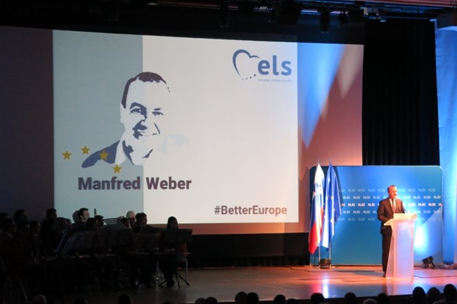 Glavni kandidat Evropske ljudske stranke za predsednika Evropske komisije na evropskih volitvah Manfred Weber.