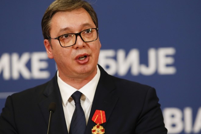 Srbski predsednik Aleksandar Vučić.