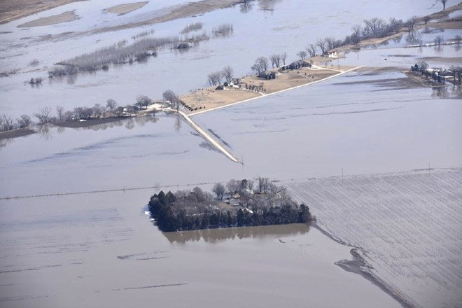 #foto Poplave še naprej pustošijo po ameriškem srednjem zahodu