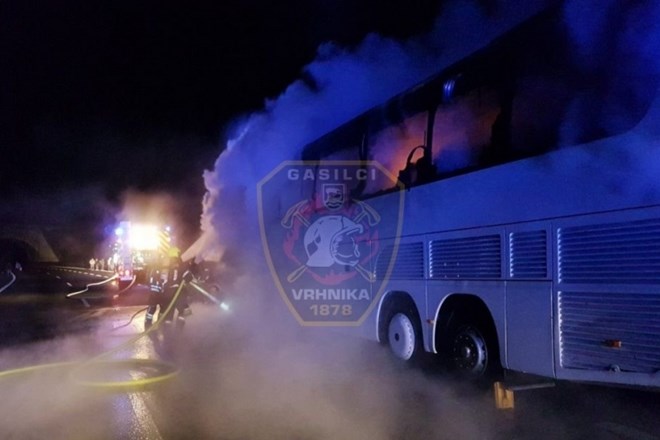 Zagorelo v notranjosti avtobusa