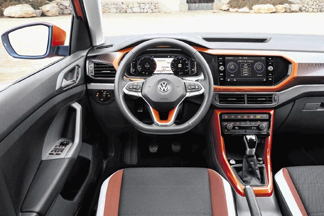 Volkswagen t-cross: Z desko za srfanje iluzija ni bila potrebna