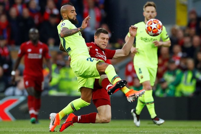 Povratna tekma polfinala lige prvakov med Liverpoolom in Barcelono, ki je prvo srečanje dobila z izdatnih 3:0, je zaenkrat...