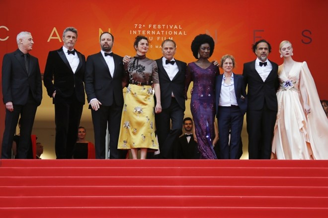 Predsednik žirije režiser Alejandro Gonzalez Inarritu in člani žirije letošnjega festivala