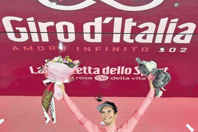 Slovenski kolesar Jan Polanc (na fotografiji) je včeraj postal novi vodilni v skupnem seštevku dirke Giro d'Italia in bo...