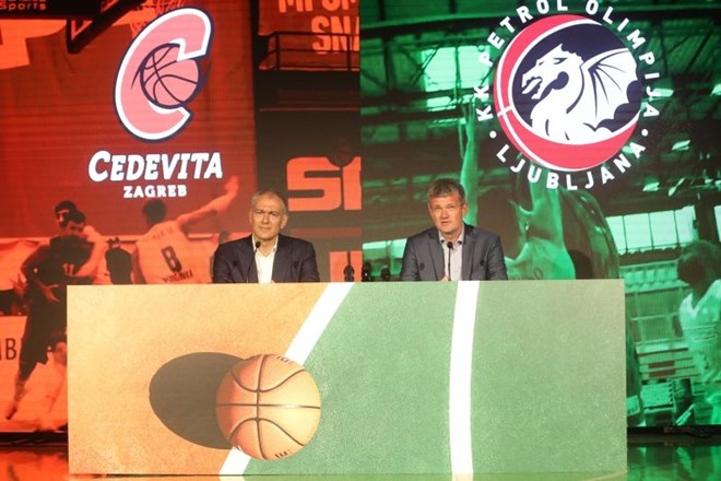 Tomaž Berločnik in Emil Tedeschi (levo) danes nista želela razkriti imena trenerja novoustanovljenega kluba.