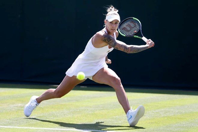 Polona Hercog je napredovala v drugi krog Wimbledona, kjer se bo pomerila s 16. igralko sveta Američanko Alison Keys.