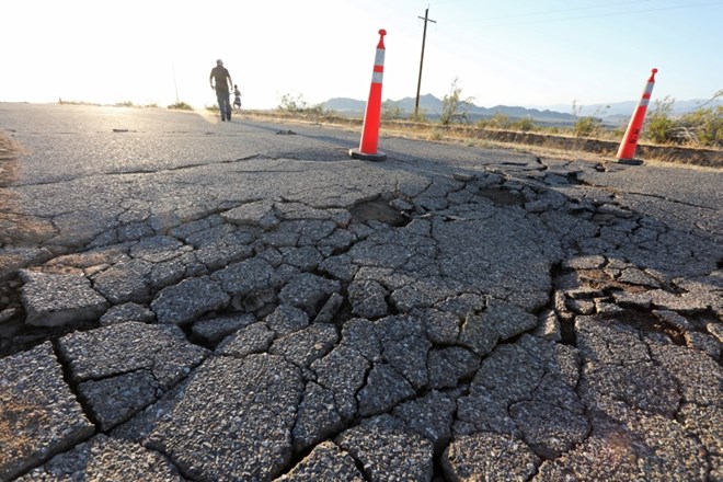 #foto Kalifornijski potres povzročil le nekaj gmotne škode