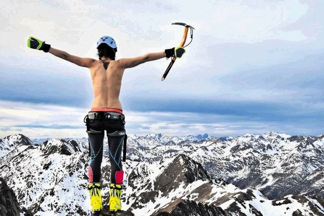 Stefi Troguet ima za seboj spodobne vzpone v Alpah, Andih, na Aljaski in Himalaji.