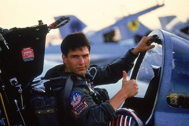 Top Gun iz leta 1986 je postal filmska klasika, ki je Toma Cruisa izstrelil med zvezde.