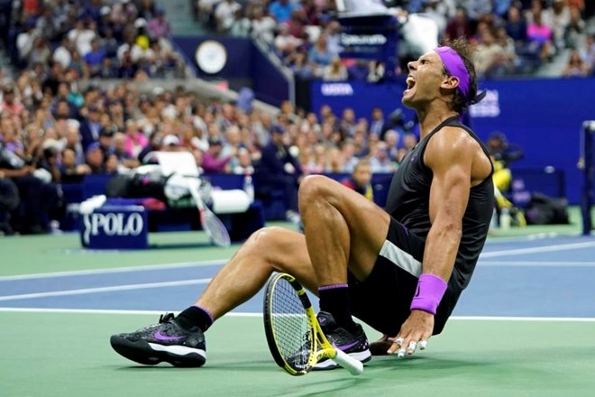 #foto #video Nadal dobil izjemen finale v New Yorku