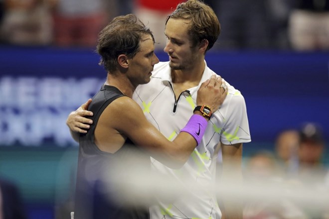 Danil Medvedjev in Rafael Nadal sta odigrala izjemen finale.