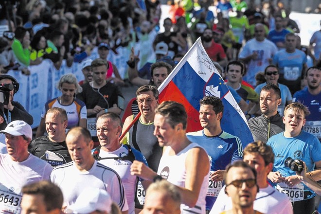 Zvest ljubljanskemu maratonu je tudi predsednik države Borut Pahor.