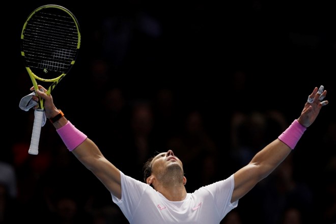 Rafael Nadal se je razveselil velikega preobrata.