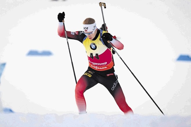 Norvežan Johannes Thingnes  Boe je le nadaljeval niz zmag iz minule zime.