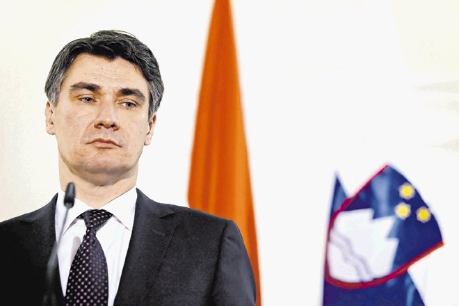 Trije glavni favoriti za predsedniški položaj med enajstimi kandidati (z leve): Zoran Milanović, Kolinda Garbar - Kitarović...