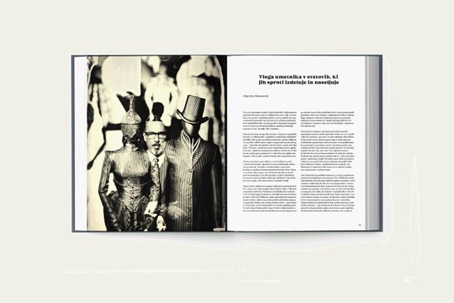 Iz nagrajene knjige, portret Alana Hranitelja, oblikovanje: Teja Ideja