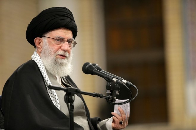 Iranski vrhovni voditelj ajatola Ali Hamenej.