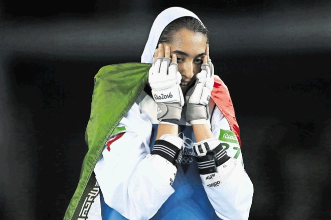 Kimia Alizadeh prva Iranka, ki je  osvojila olimpijsko medaljo.
