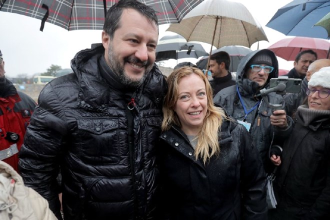 Slovesnost je tudi letos potekala v Bazovici, udeležila sta se ga tudi vodja skrajno desne Lige Matteo Salvini in voditeljica...