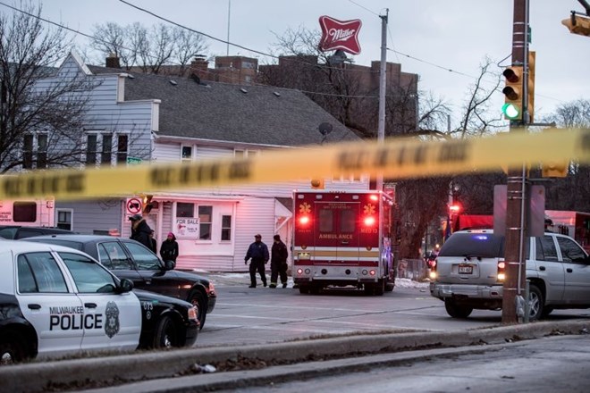#foto V novem ameriškem strelskem napadu v Milwaukeeju pet mrtvih