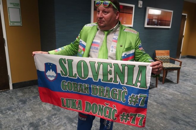 Slovenski navijači v Miamiju upajo, da jih bo Dončić za rojstni dan kaj častil