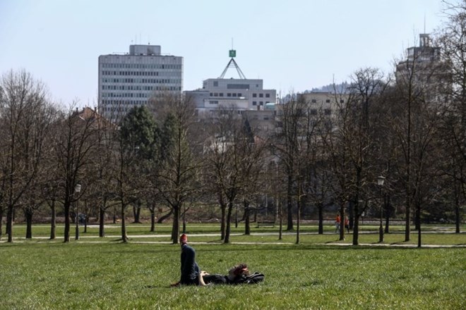 #fotogalerija Pomlad v (skoraj) prazni Ljubljani
