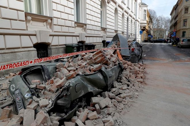 Potres v Zagrebu: Pravno fakulteto premaknilo za deset centimetrov