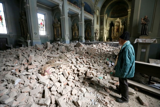 Poškodovana je tudi zagrebška bazilika.
