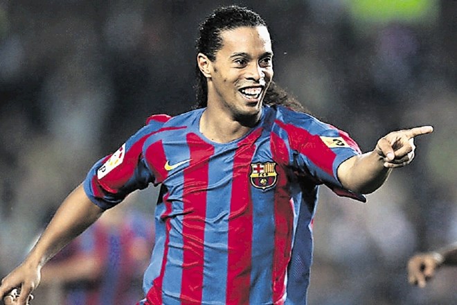 Ronaldinho je najboljše predstave prikazal v dresu Barcelone.