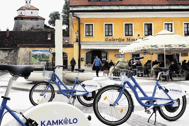 V Kamniku so ponovno zagnali sistem izposoje koles.