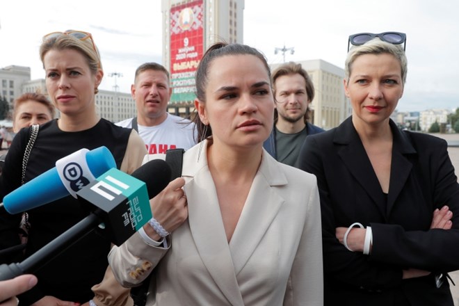 Svetlana Tihanovska je žena blogerja Sergeja Tihanovskega, ki je trenutno v priporu.