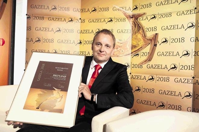 Naziv regijske in bronaste slovenske gazele leta 2018 je pripadel podjetju Roletarstvo Medle, ki ga vodi Robert Medle.