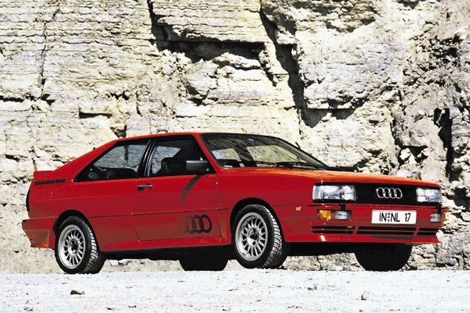 Audi quattro je bil dvovratni kupe, ki so ga naredili na osnovi kupejevske različice audija 80, zaradi štirikolesnega pogona...