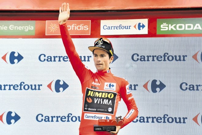 Slovenski kolesar Primož Roglič (Jumbo-Visma) bo v Španiji od danes naprej branil lansko skupno zmago na Vuelti.
