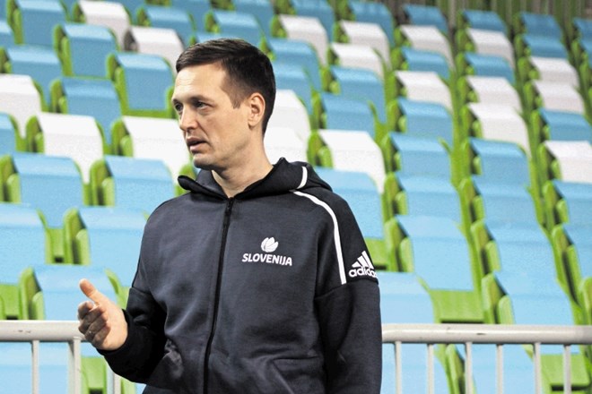 Aleksander Sekulić je včeraj vodil prvi trening v vlogi selektorja košarkarske reprezentance.